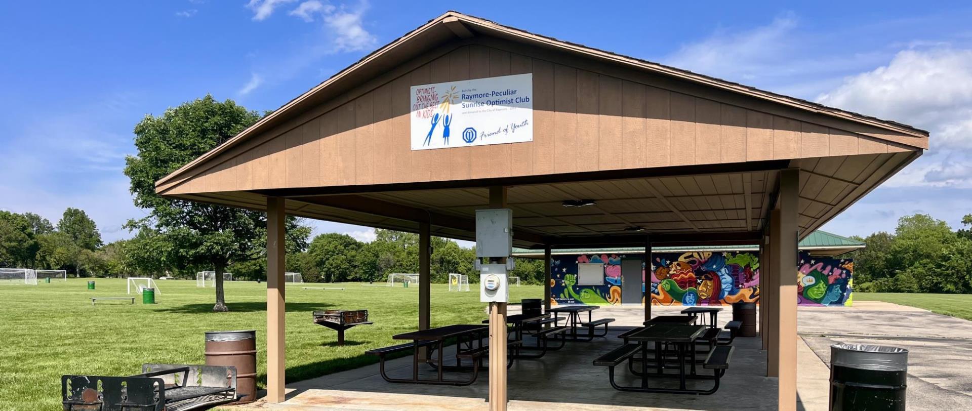 Optimists Shelter at Recreation Park